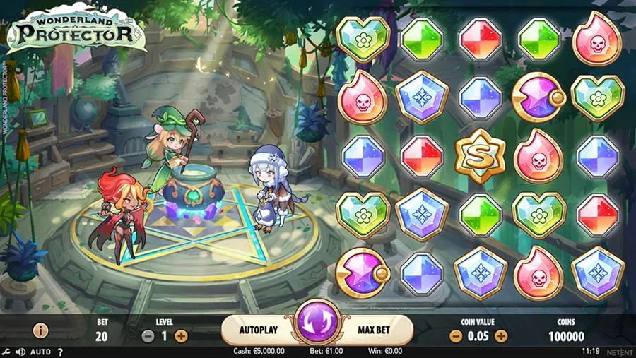 wonderland protector slot