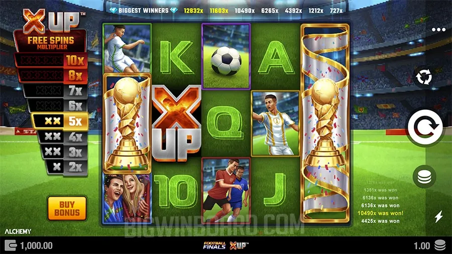 Football Finals X UP slot