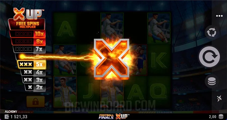 Football Finals X UP slot