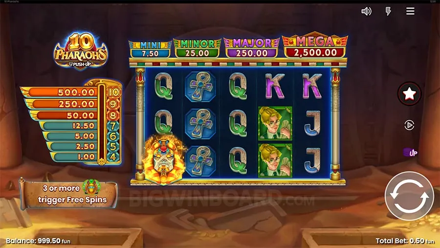 10 Pharaohs slot