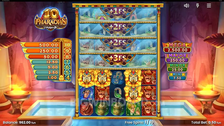 10 Pharaohs slot