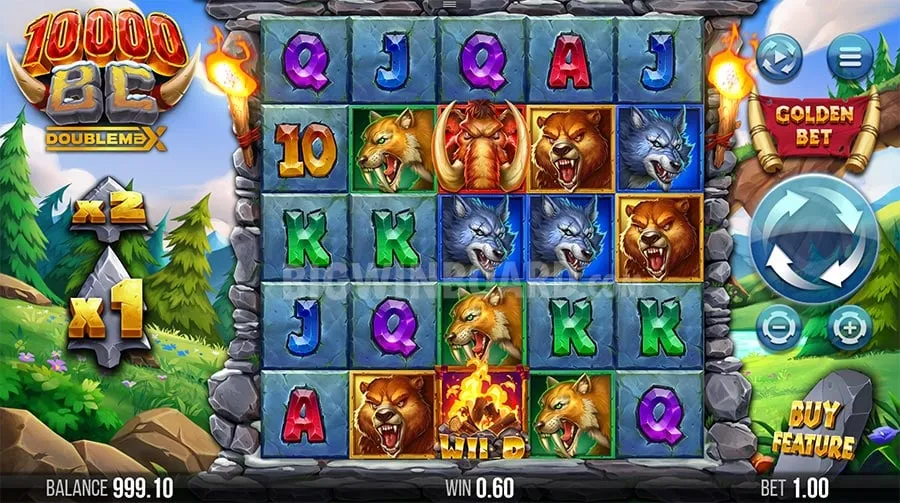 10000 BC DoubleMax GigaBlox slot