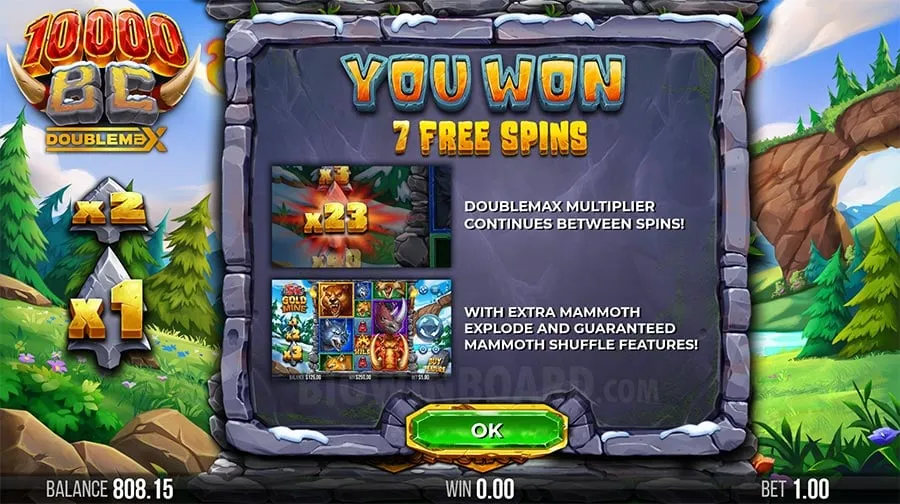 10000 BC DoubleMax GigaBlox slot