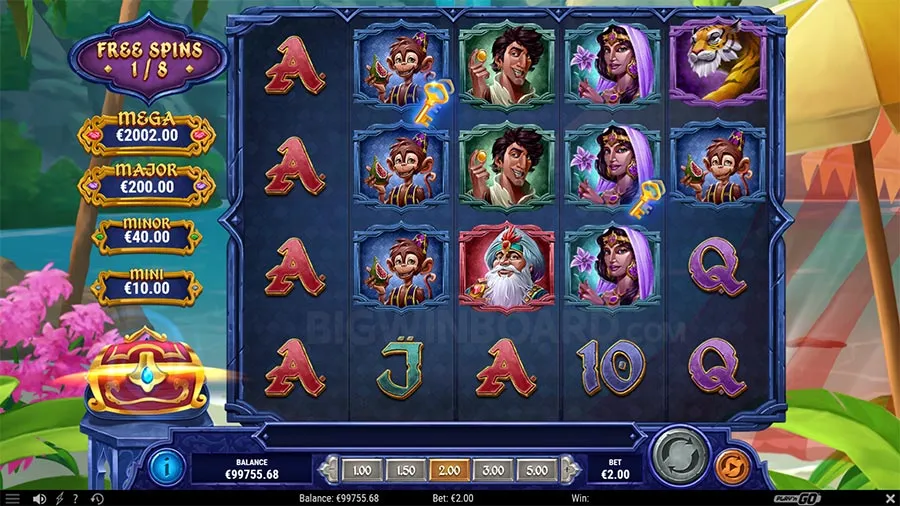 1001 Mystery Genie Fortunes slot