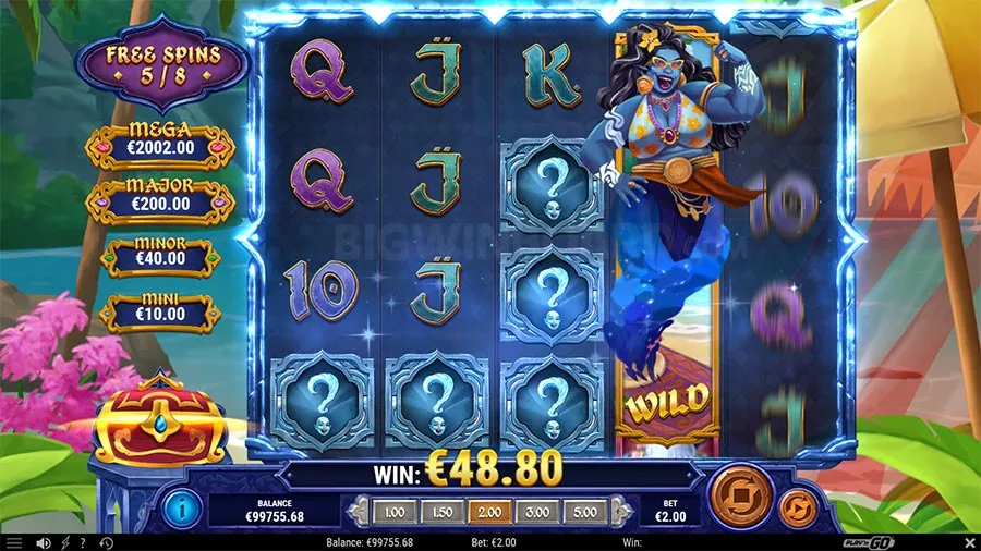 1001 Mystery Genie Fortunes slot