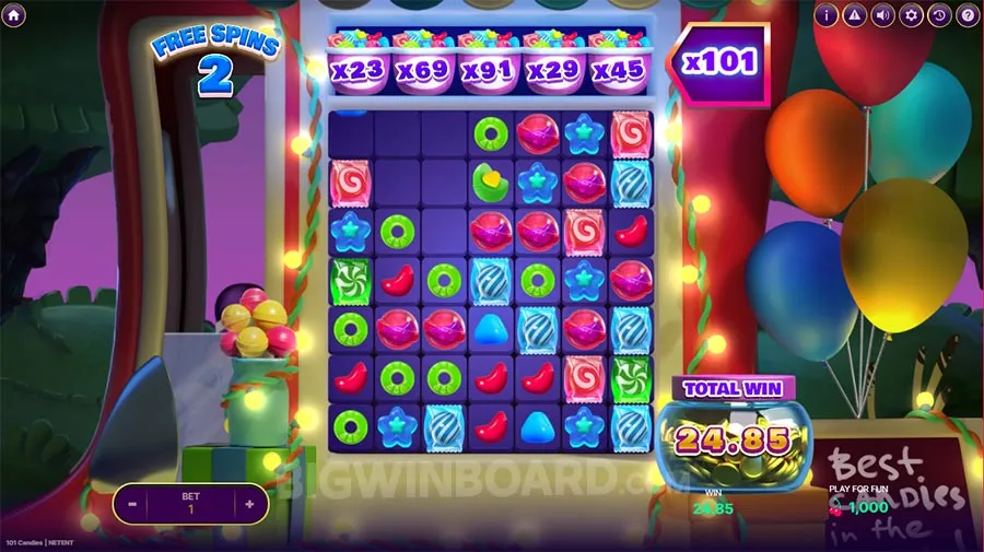 101 Candies slot