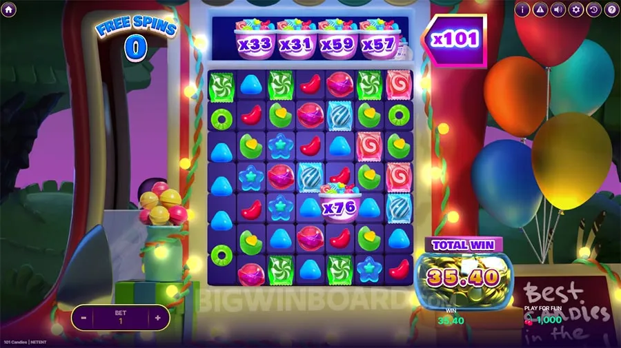 101 Candies slot