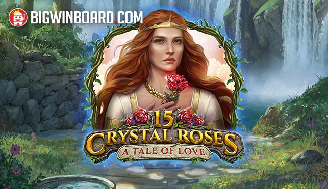 15 Crystal Roses A Tale of Love