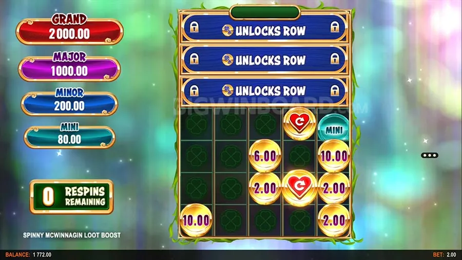 Spinny McWinnagin Loot Boost slot