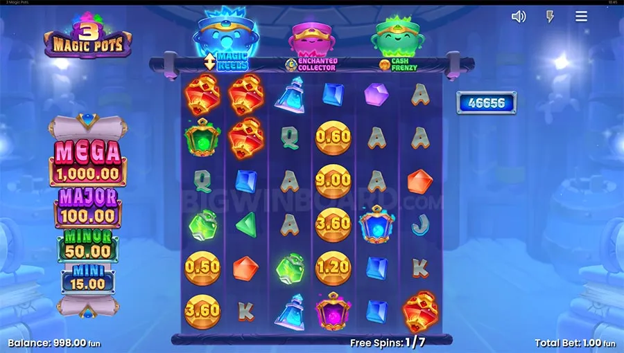 3 Magic Pots slot