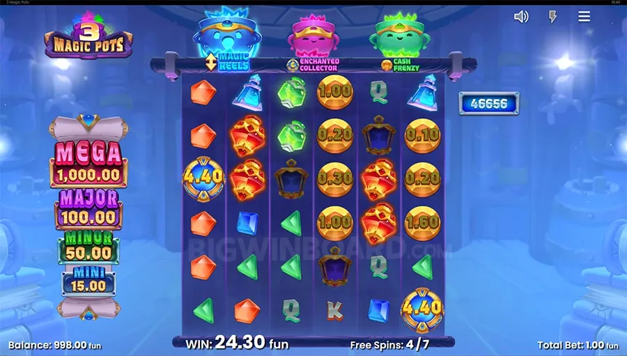 3 Magic Pots slot