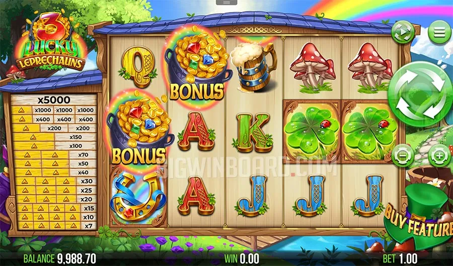 3 Lucky Leprechauns slot