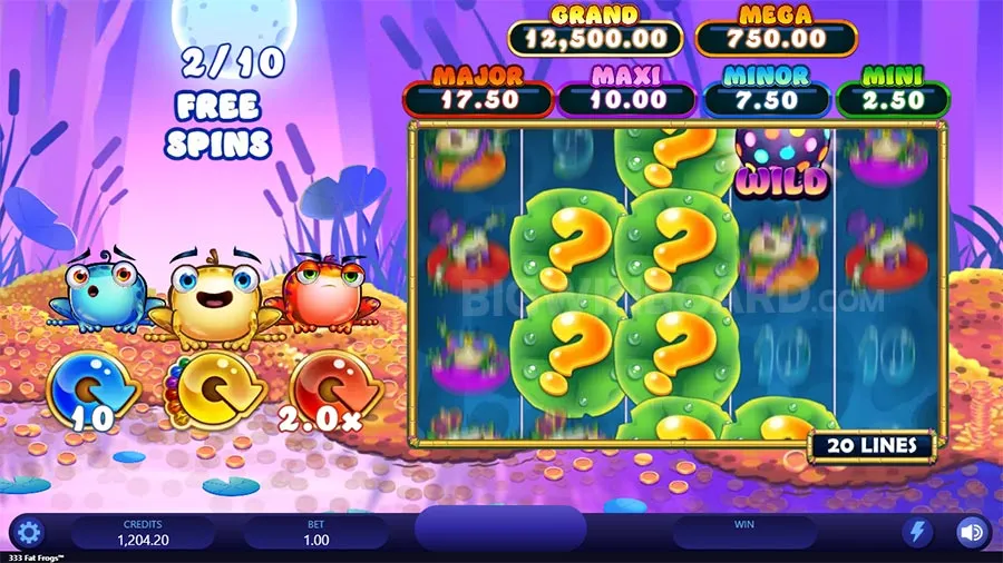 333 Fat Frogs Power Combo slot