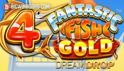4 Fantastic Fish Gold Dream Drop
