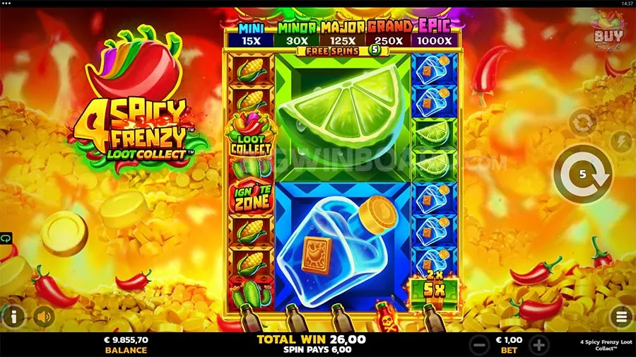 4 Spicy Frenzy slot
