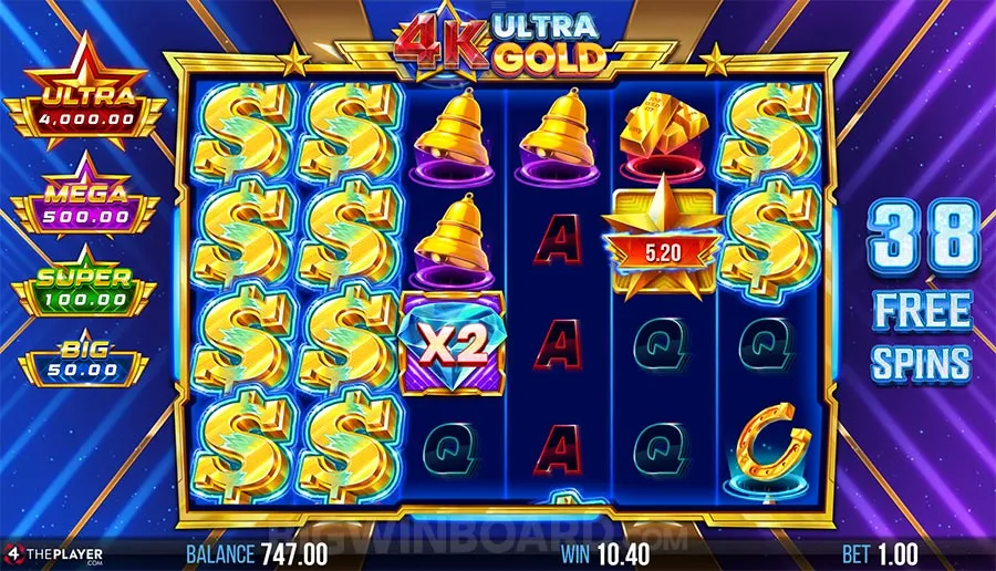 4K Ultra Gold slot