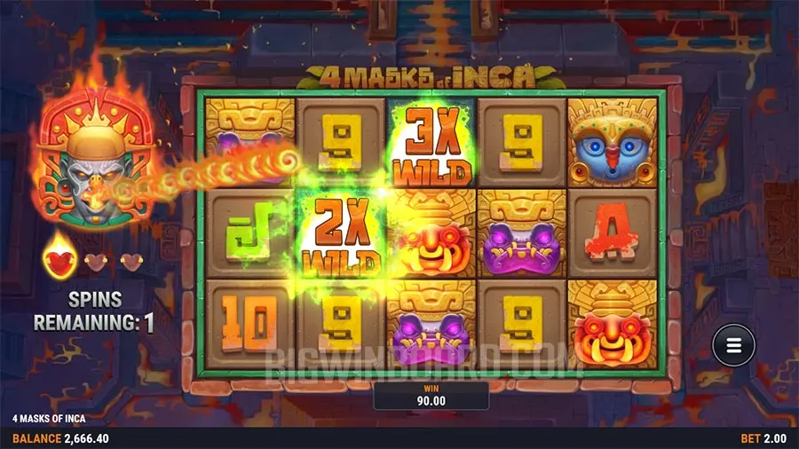 4 Masks of Inca slot