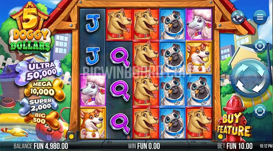 5 Doggy Dollars slot