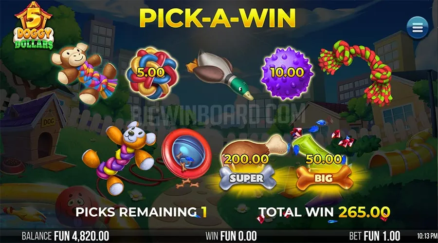 5 Doggy Dollars slot