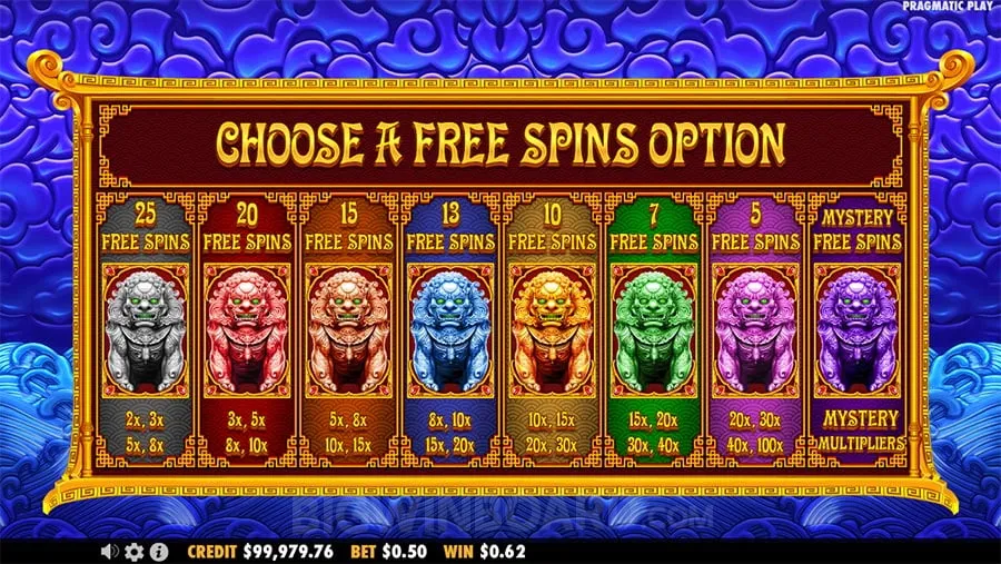 5 Lions Megaways 2 slot