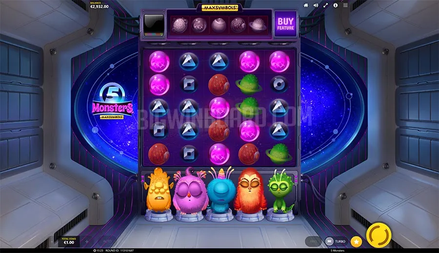 5 Monsters slot