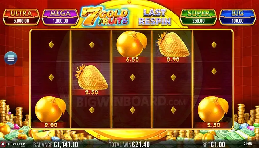 7 Gold Fruits slot