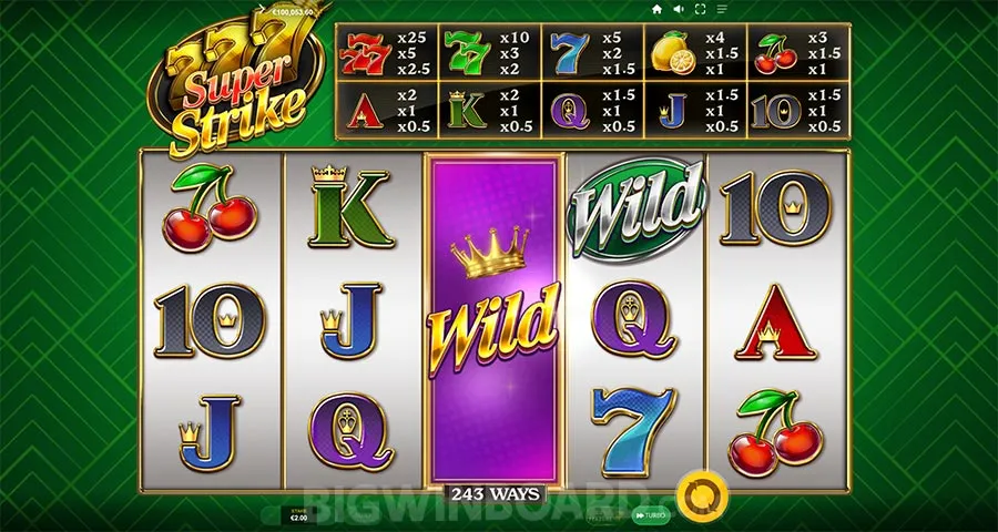 777 Super Strike slot