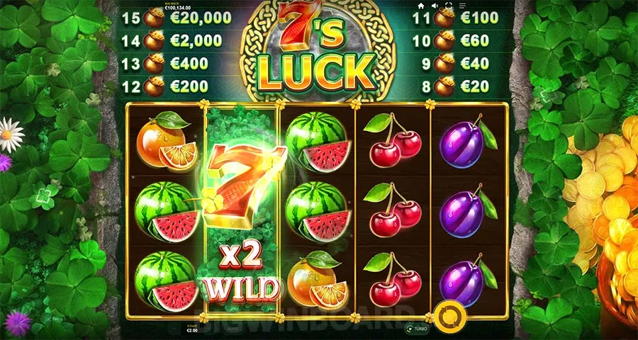 7’s Luck slot
