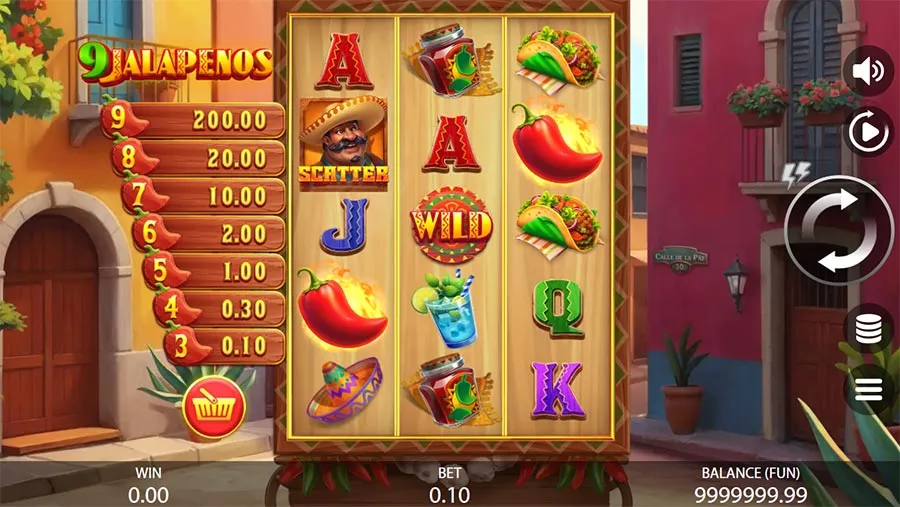 9 Jalapenos slot