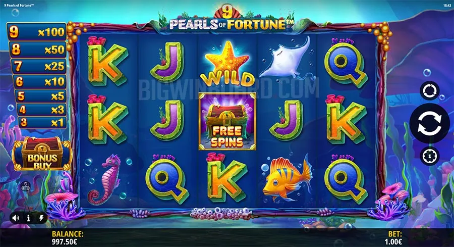 9 Pearls of Fortune slot