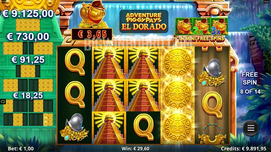 Adventure PIGGYPAYS El Dorado slot