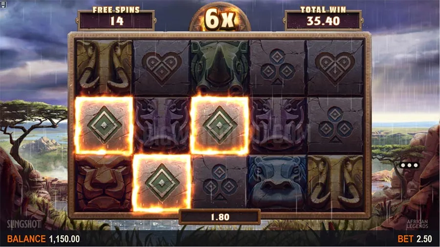 african legends slot