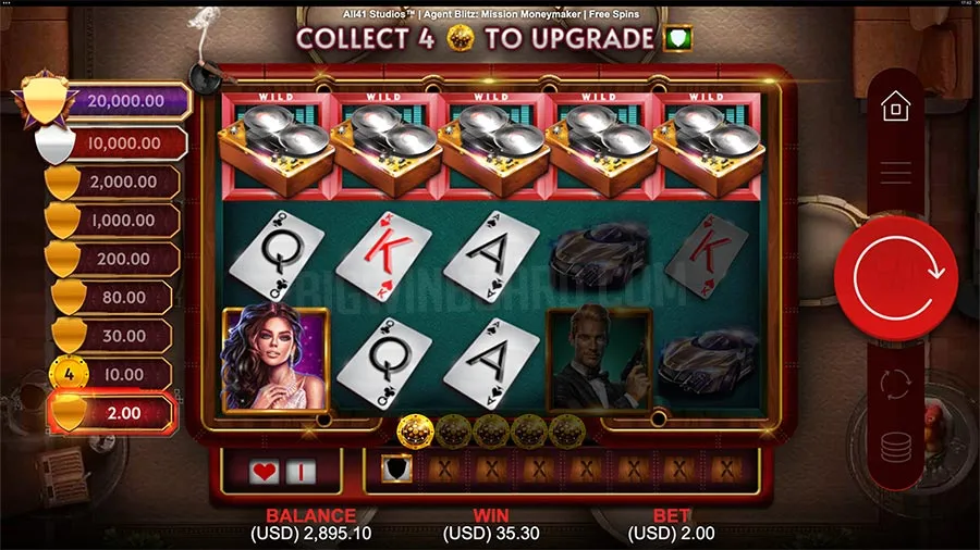 Agent Blitz Mission Moneymaker slot