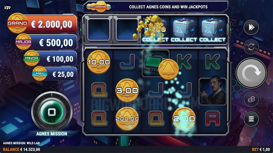 Agnes Mission Wild Lab slot