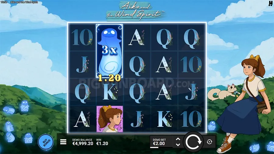 Aiko and the Wind Spirit slot