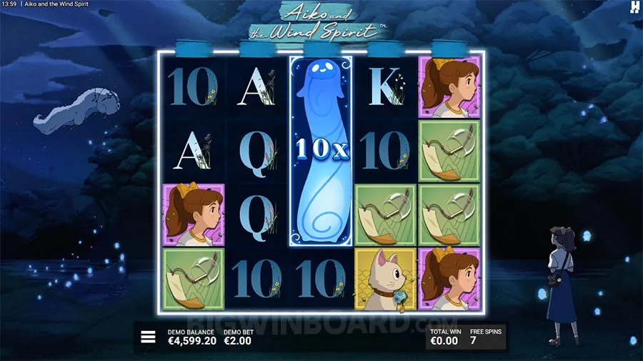Aiko and the Wind Spirit slot