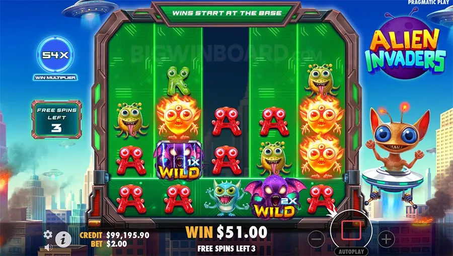Alien Invaders slot