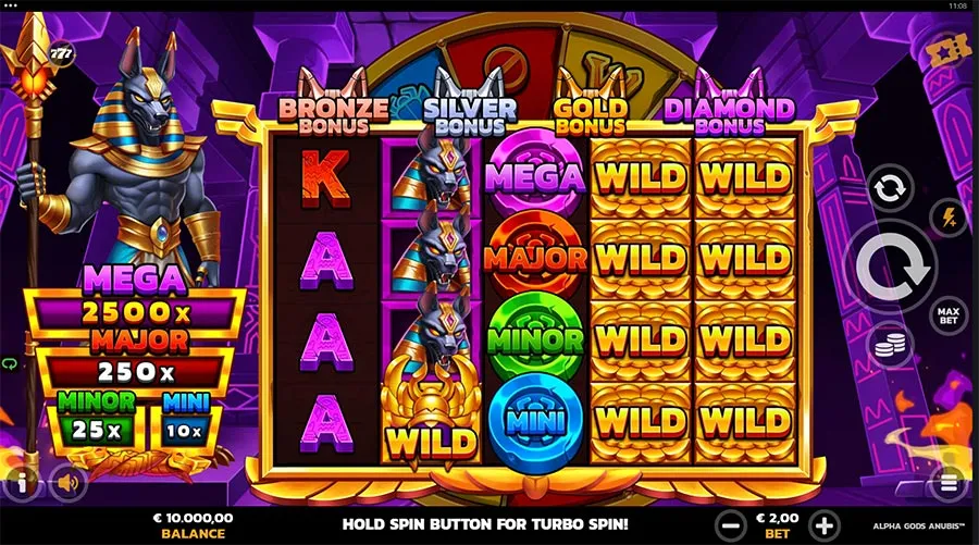 Alpha Gods Anubis slot