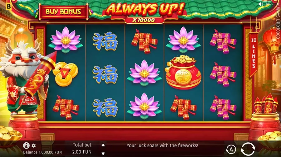 Always Up! x10000 slot