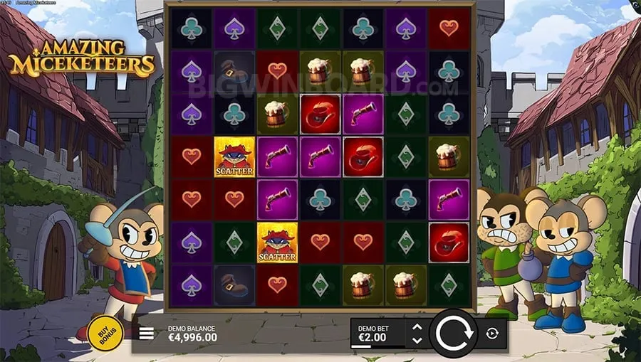 Amazing Miceketeers slot