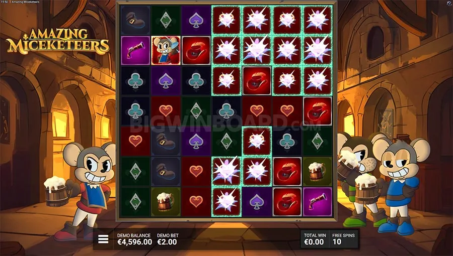 Amazing Miceketeers slot