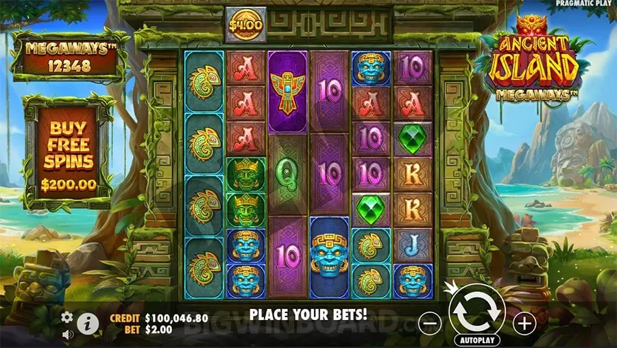 Ancient Island Megaways slot
