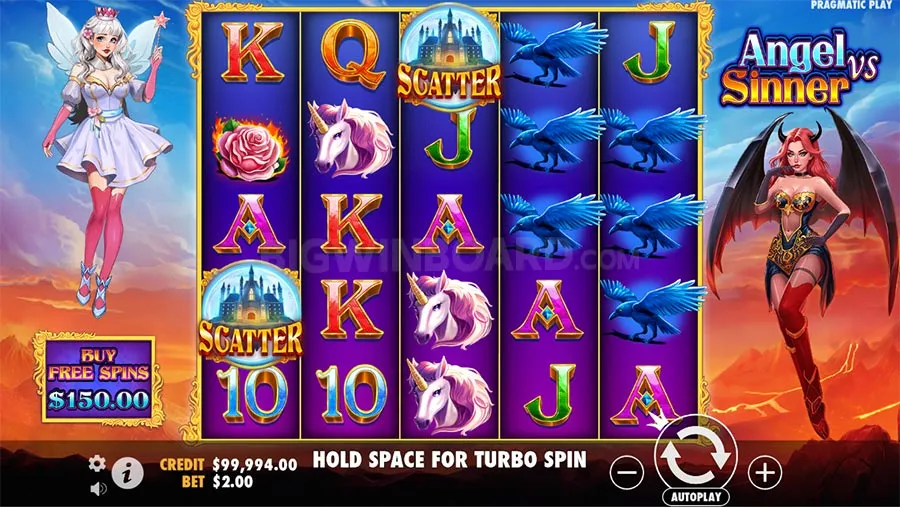 Angel vs Sinner slot