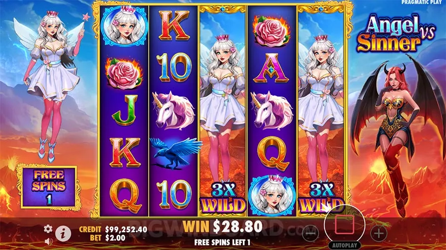 Angel vs Sinner slot