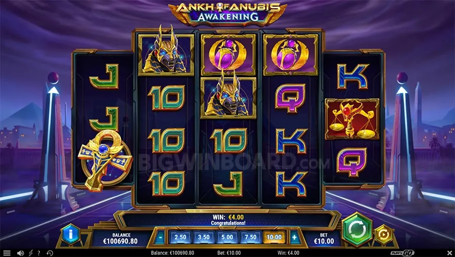 Ankh of Anubis Awakening slot