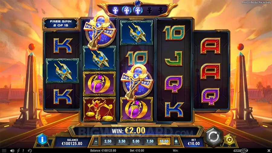 Ankh of Anubis Awakening slot