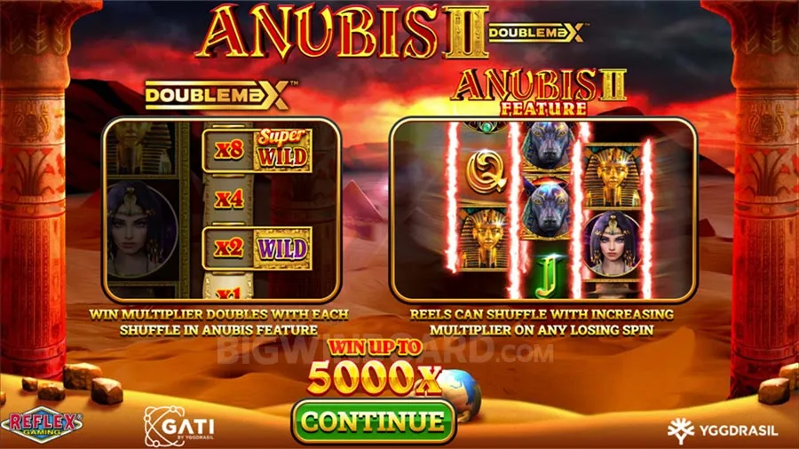 Anubis 2 DoubleMax slot