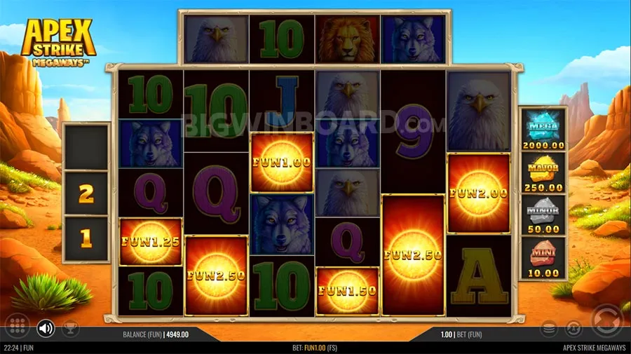 Apex Strike Megaways slot