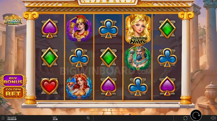 Aphrodite Goes Wild slot