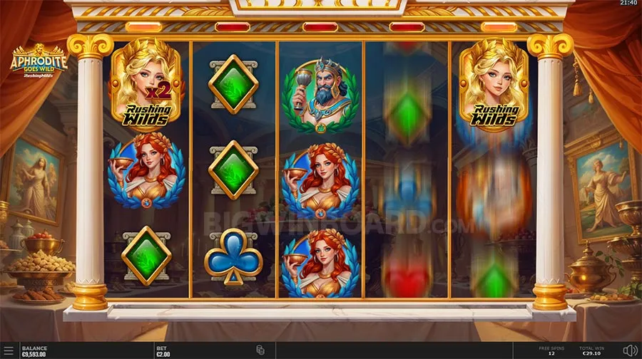Aphrodite Goes Wild slot